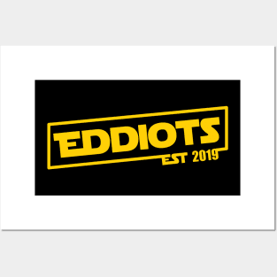 Eddiots Logo Posters and Art